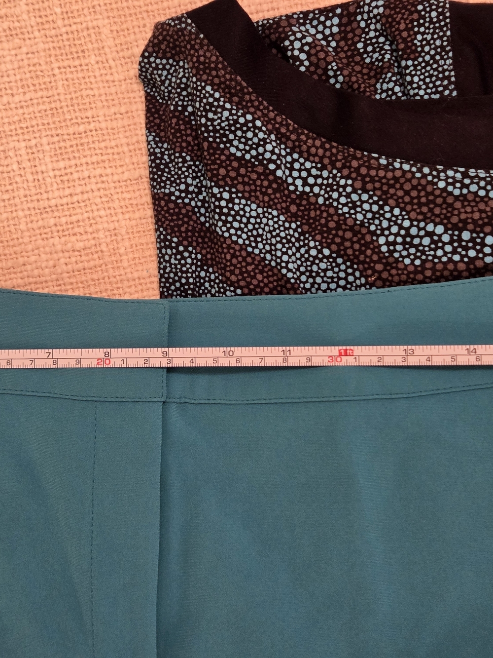 St. John Teal Straight Leg Trousers - Picture 5 of 5
